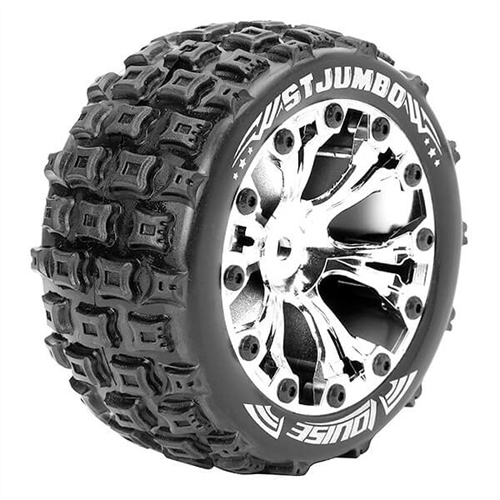 LOUISE RC ST-JUMBO 1/10 SOFT 0 OFFSET/CHROME EP STAMPEDE 2W